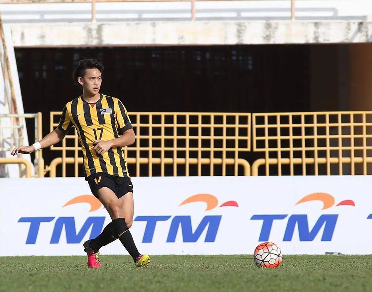  陈俊仁表示代表马国出赛是他从小到大的梦想。（互联网） 