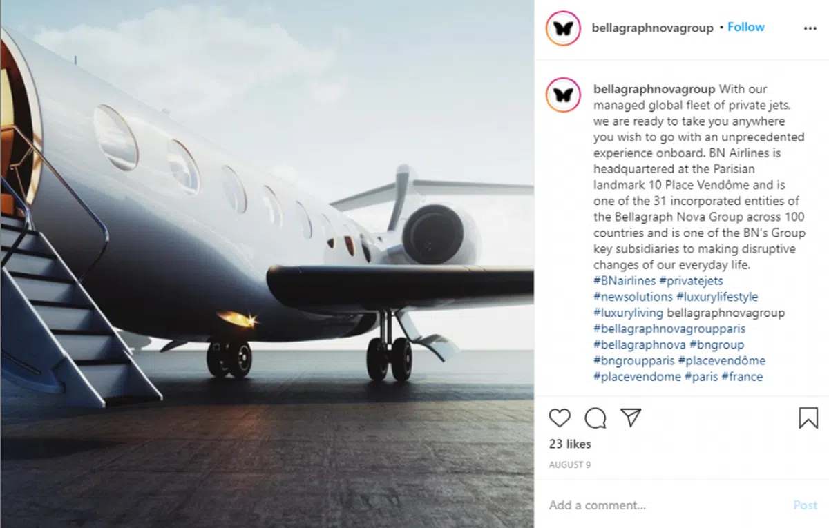  （BN集团Instagram） 