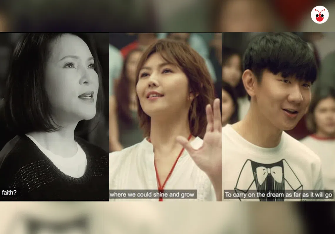 本地歌手黄莺莺、孙燕姿和林俊杰。（郭跃男制图） 