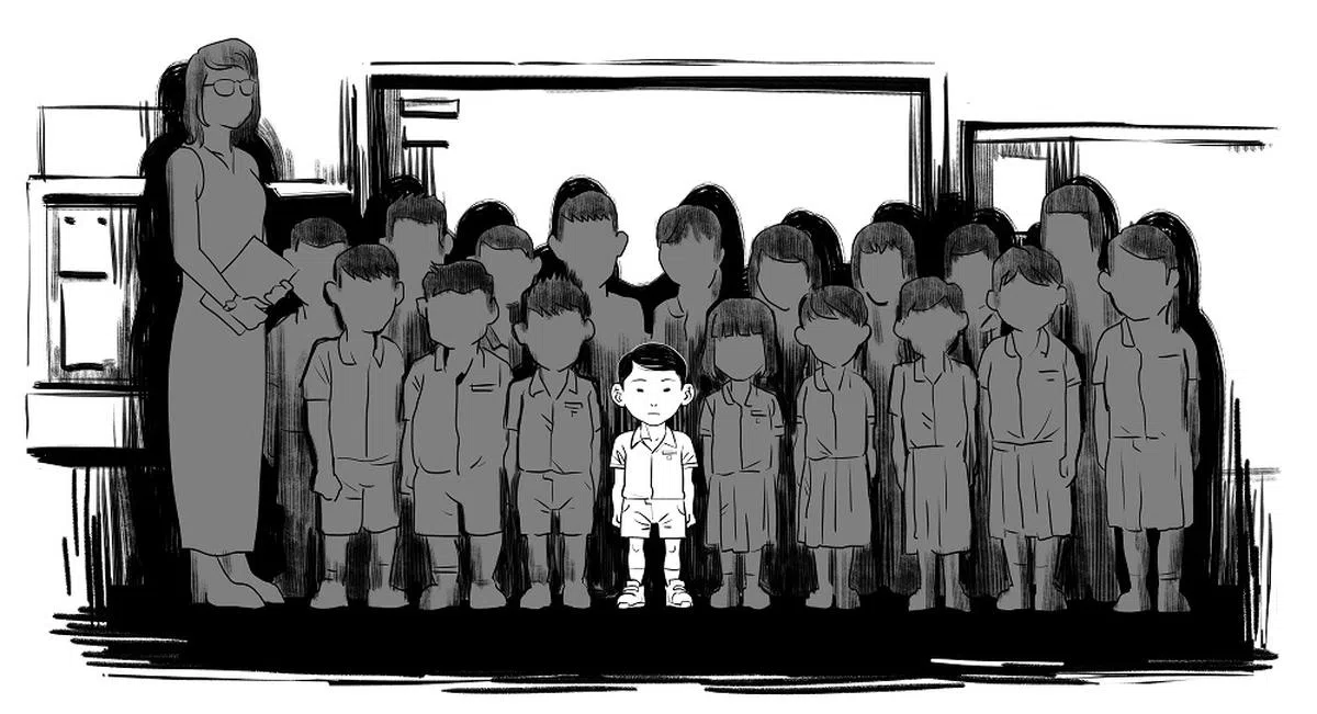 被霸凌学生的比例看似不大，霸凌问题仍需谨慎处理。（联合早报）