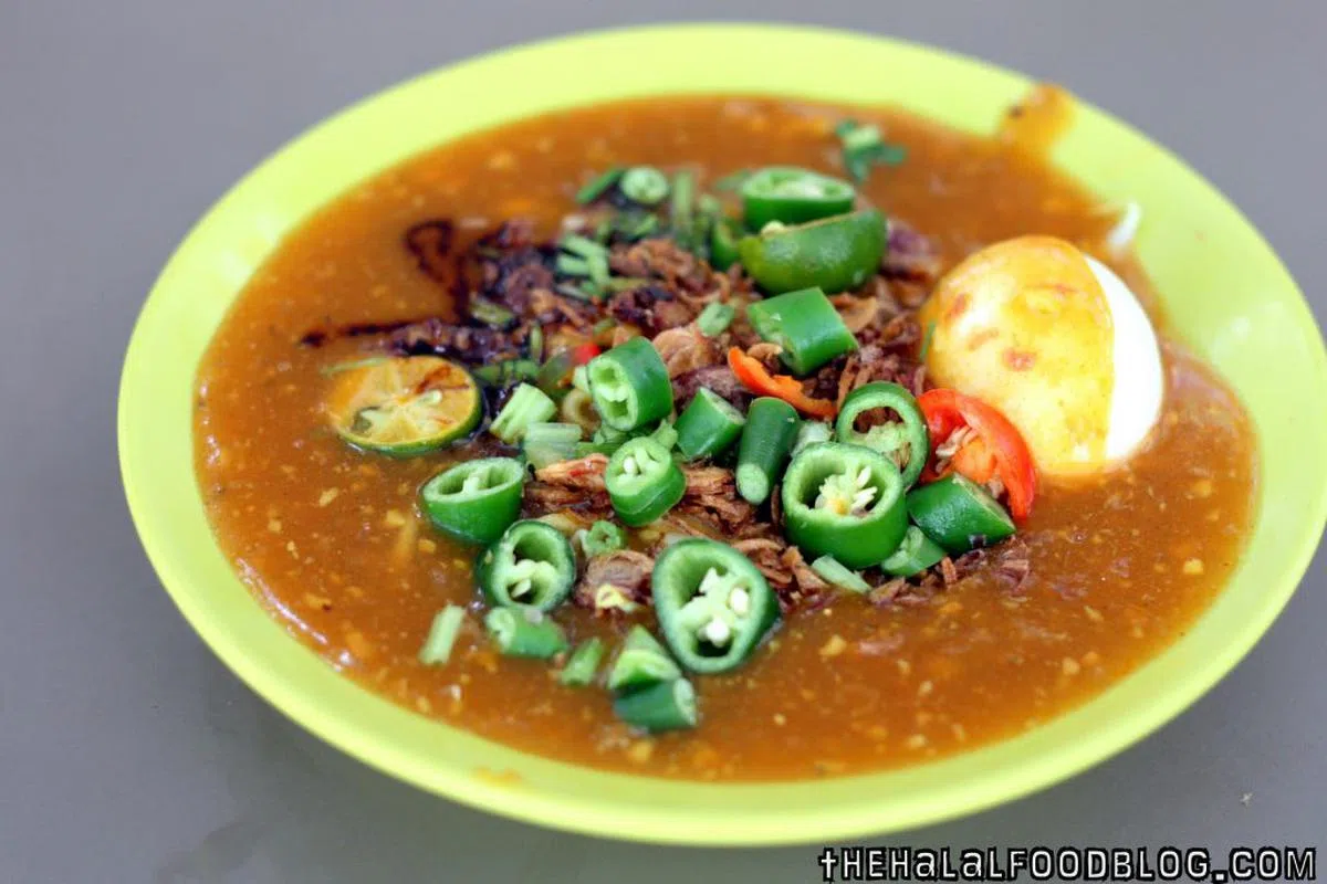  马来卤面。（thehalalfoodblog） 