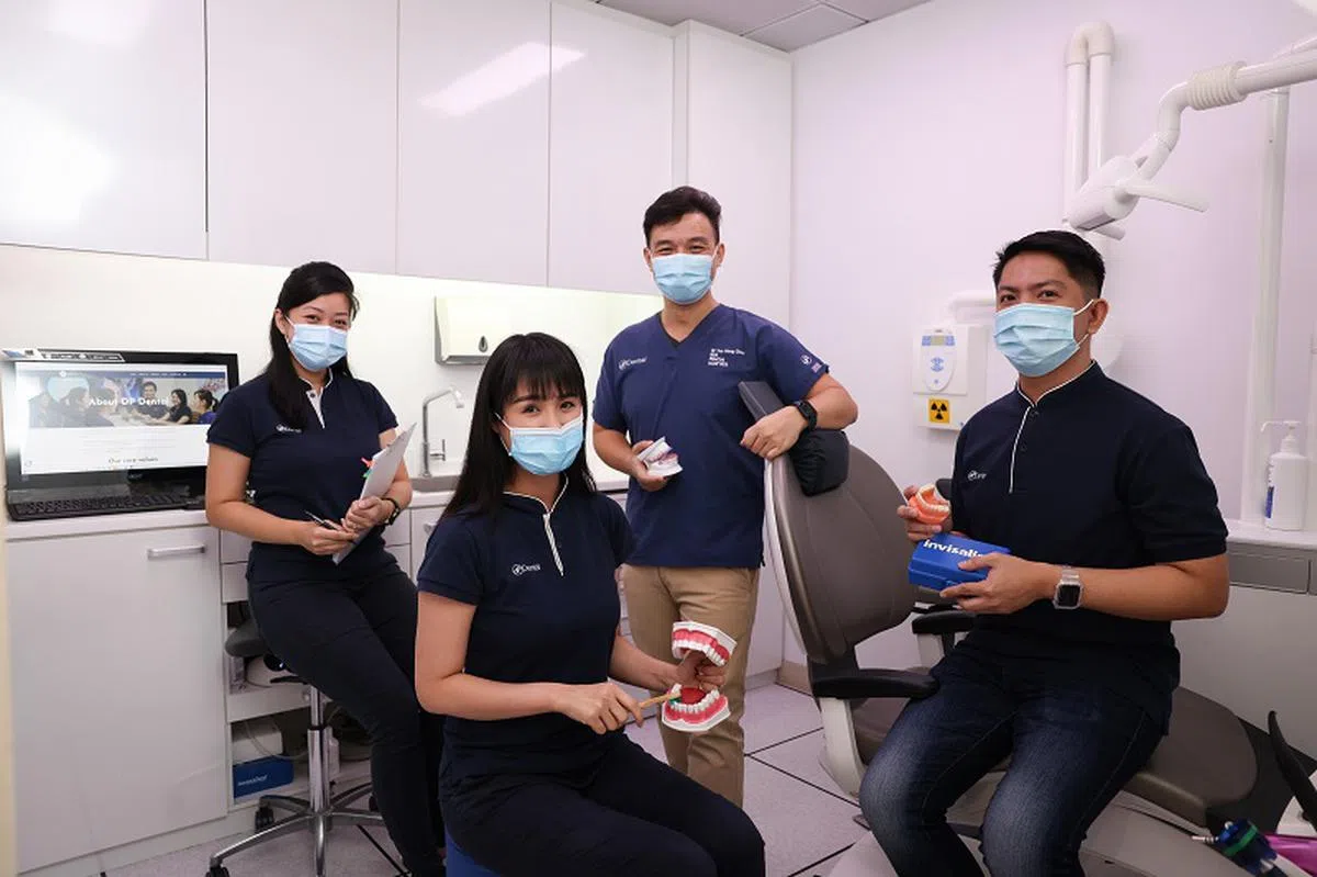 DP Dental是本地少数落实四天工作制的企业之一。（海峡时报）
