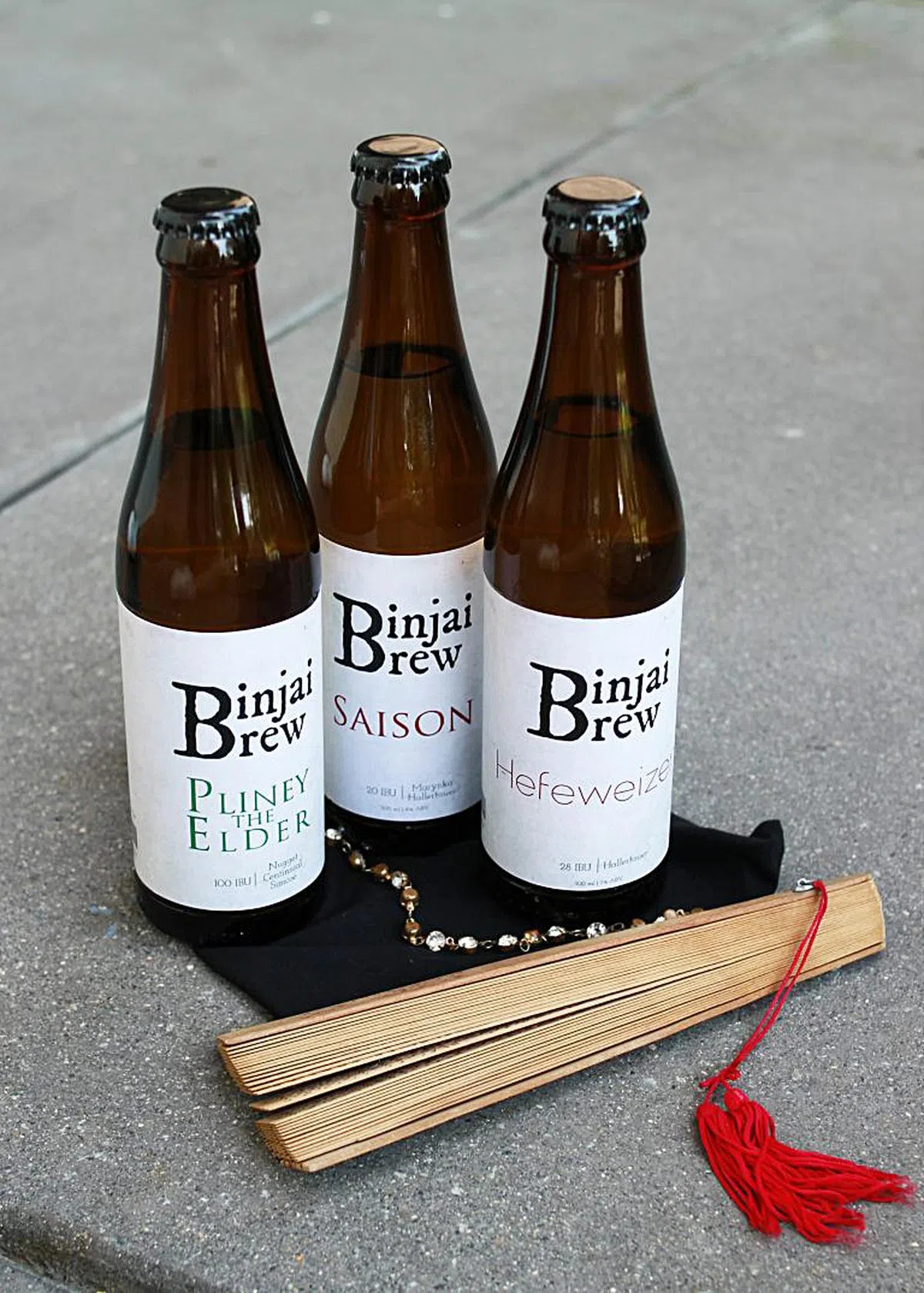  在Binjai Hall酿出来的啤酒，品牌就叫“Binjai Brew”。（南洋纪事报） 