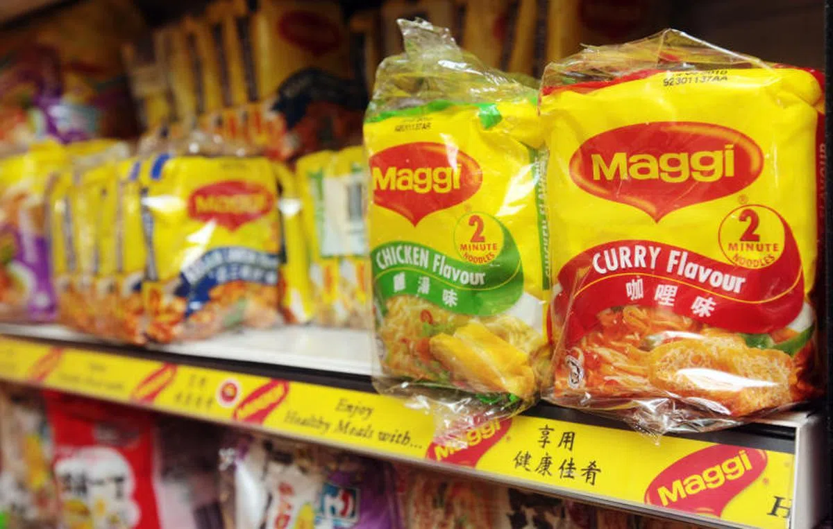 Maggi快熟面。(联合早报）