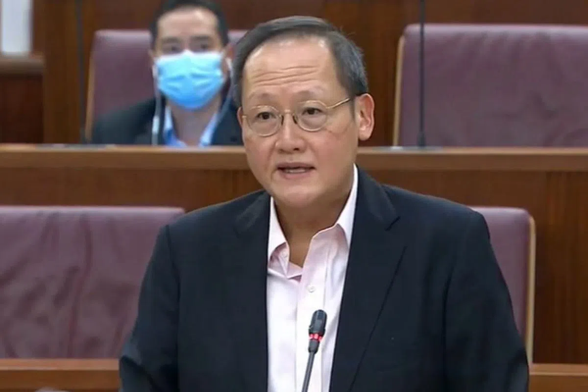  人力部长陈诗龙医生。（国会视频截图） 