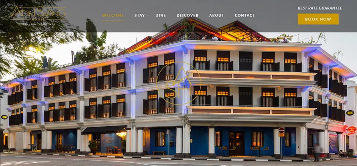  安详屋外观。（Ann Siang House官网） 