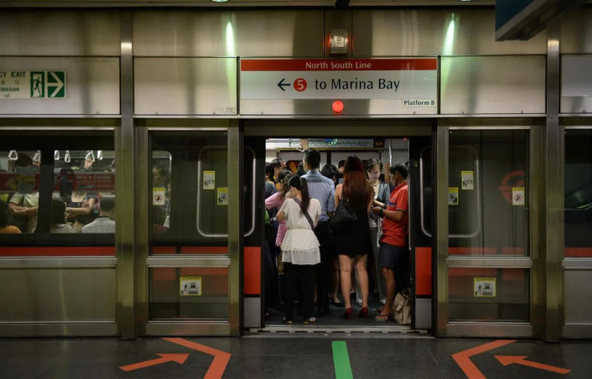 布莱德地铁站。（联合晚报）