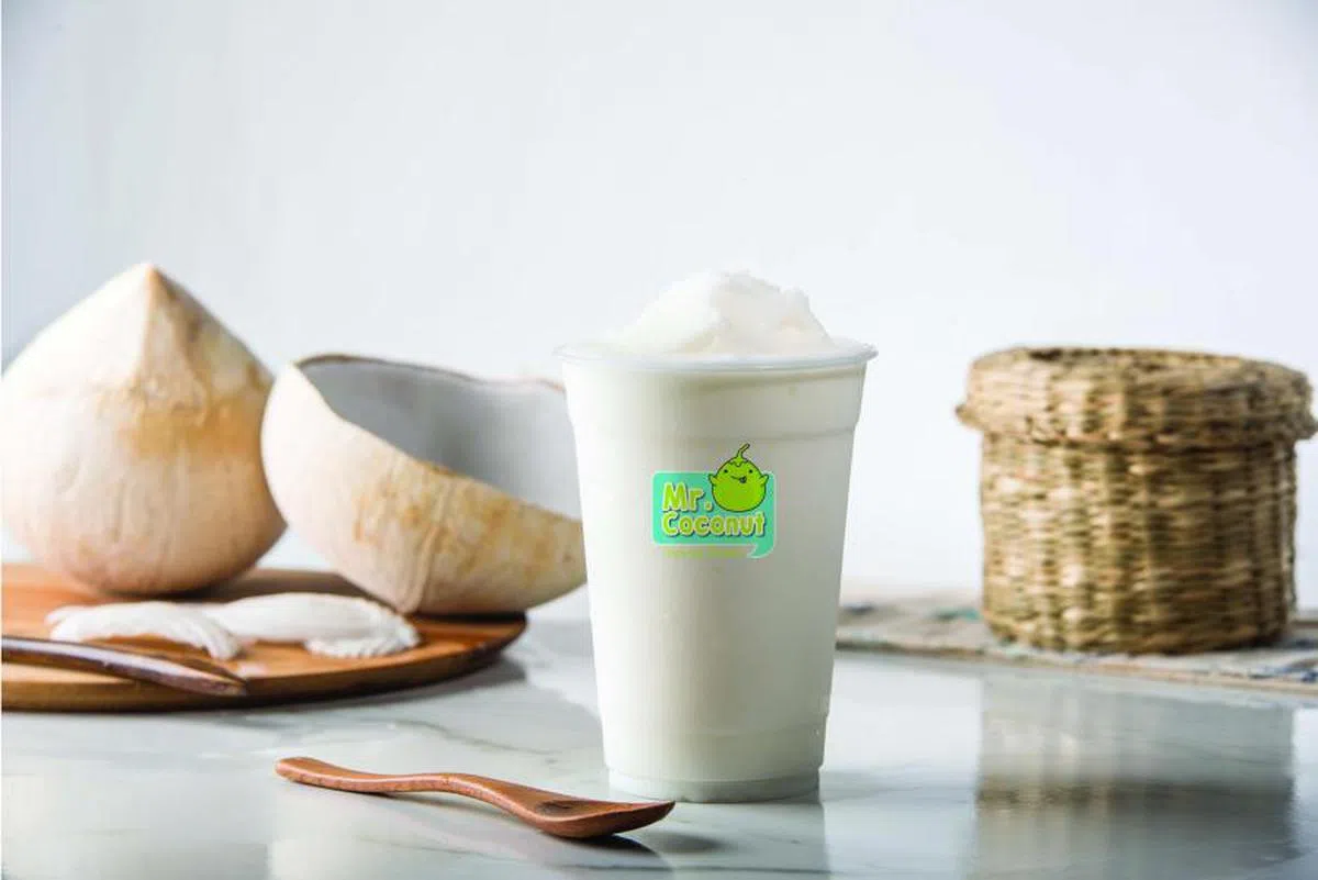 椰子奶昔在送餐平台上大受欢迎。（Mr. Coconut）