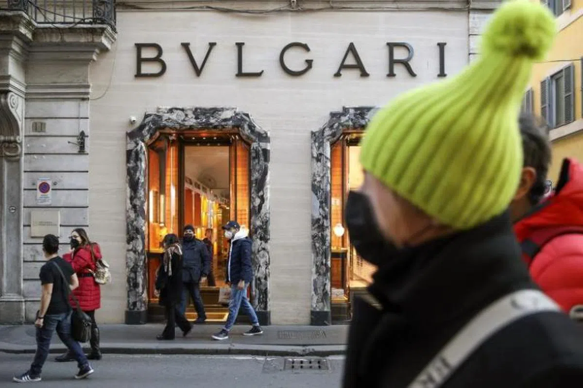 过去几天，宝格丽SpA在俄罗斯的门店销售额有所上升。（彭博社）