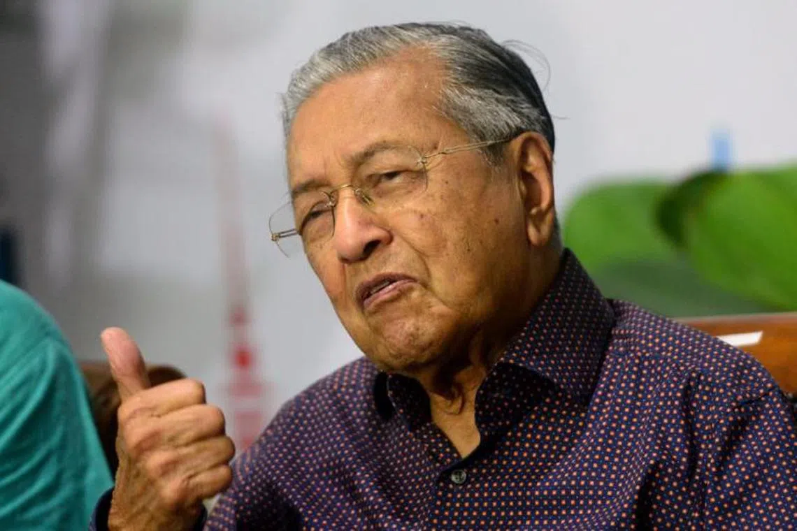 （设计对白）马哈迪：输了两场补选，我还是好棒棒。（互联网）