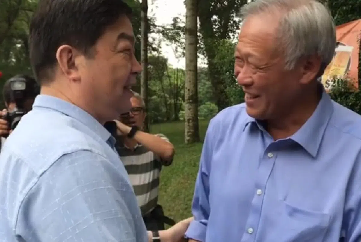  对望Men's Talk。（黄永宏面簿视频截图） 