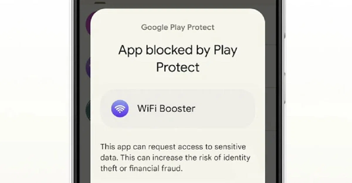 Google Play Protect能阻止用户下载有害软件。（互联网）