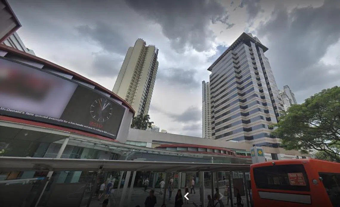 中峇鲁广场与相连的Central Plaza。（互联网）