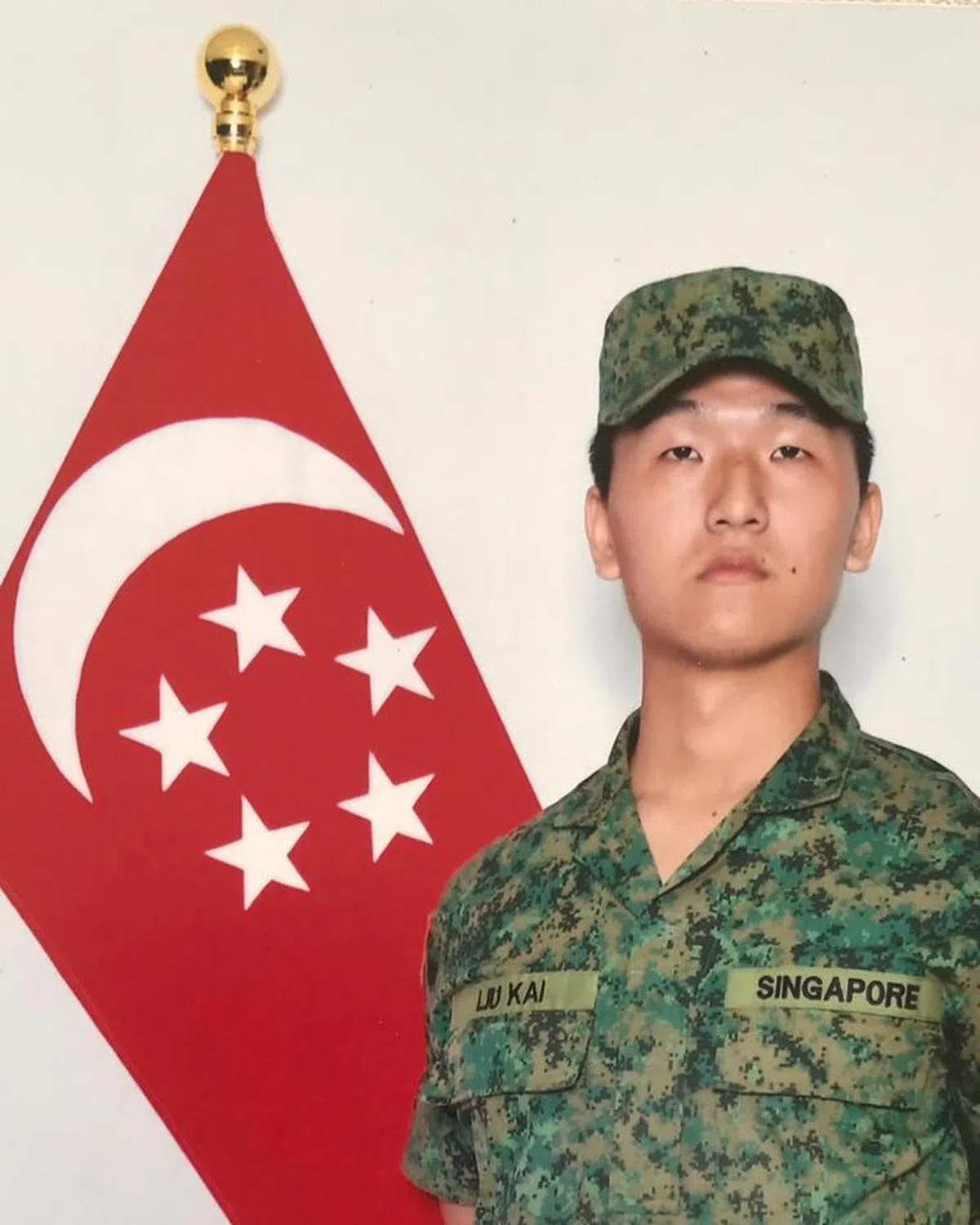  刘凯在野外训练期间不幸遭战车碾压身亡。（国防部） 