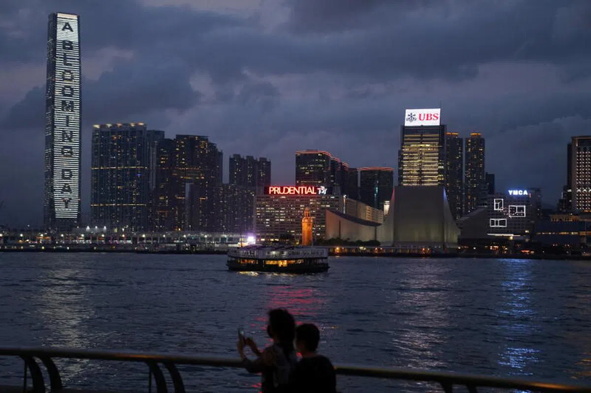  香港夜景。（路透社） 