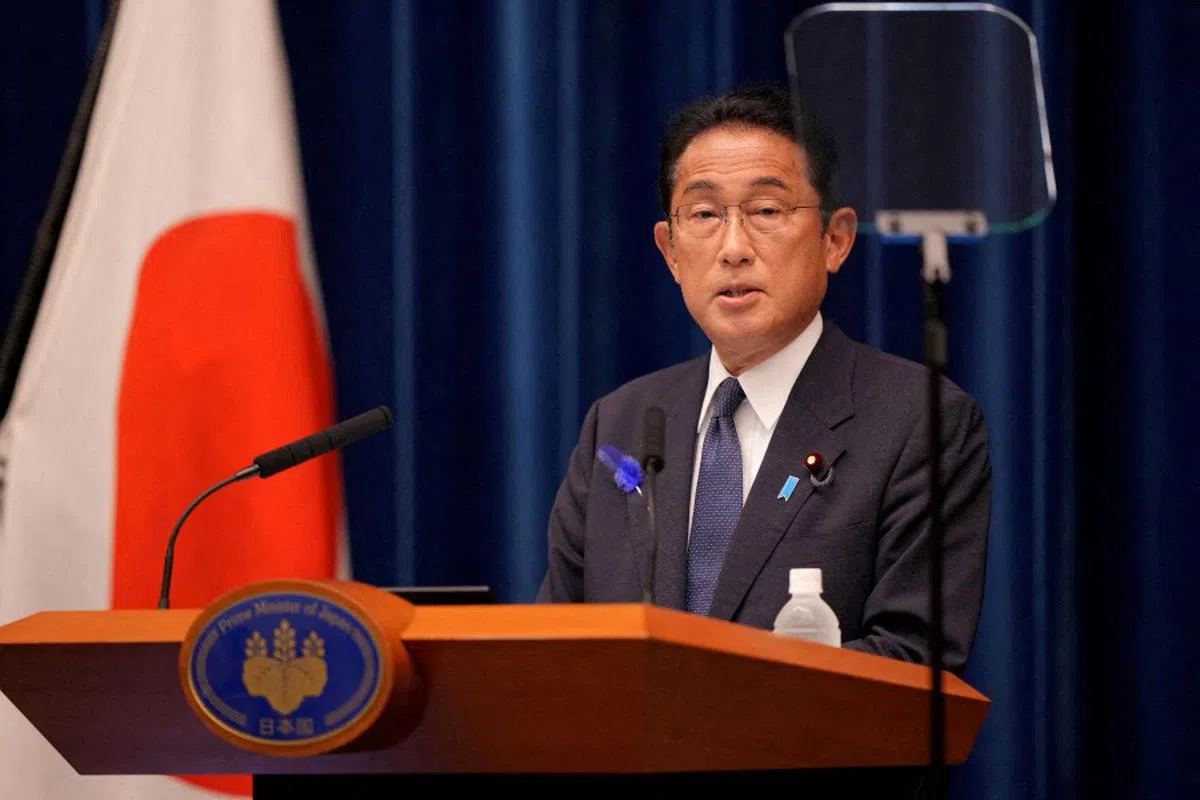 岸田文雄。（路透社）