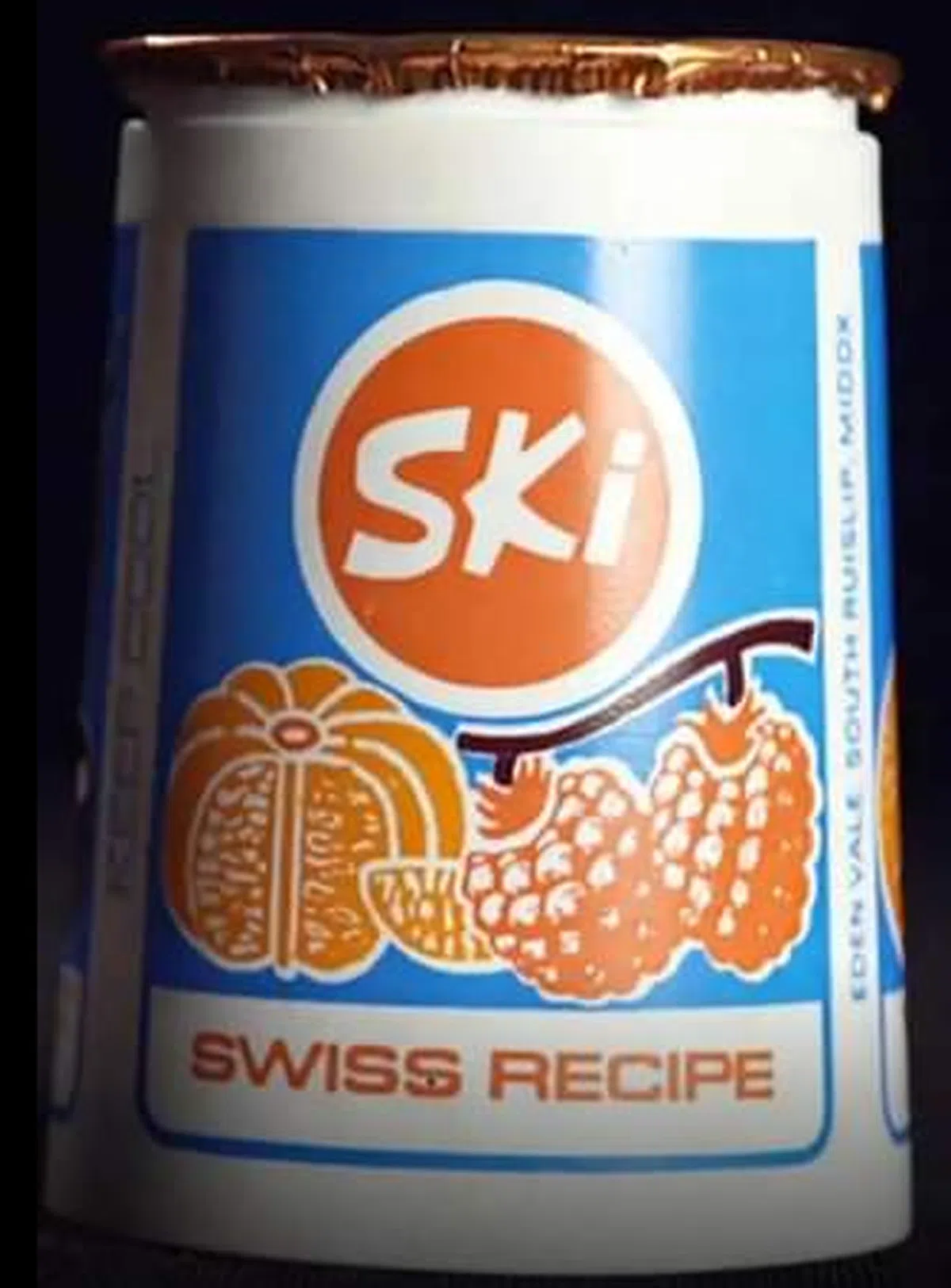 英国70年代相当受欢迎的Ski酸乳酪。（互联网）