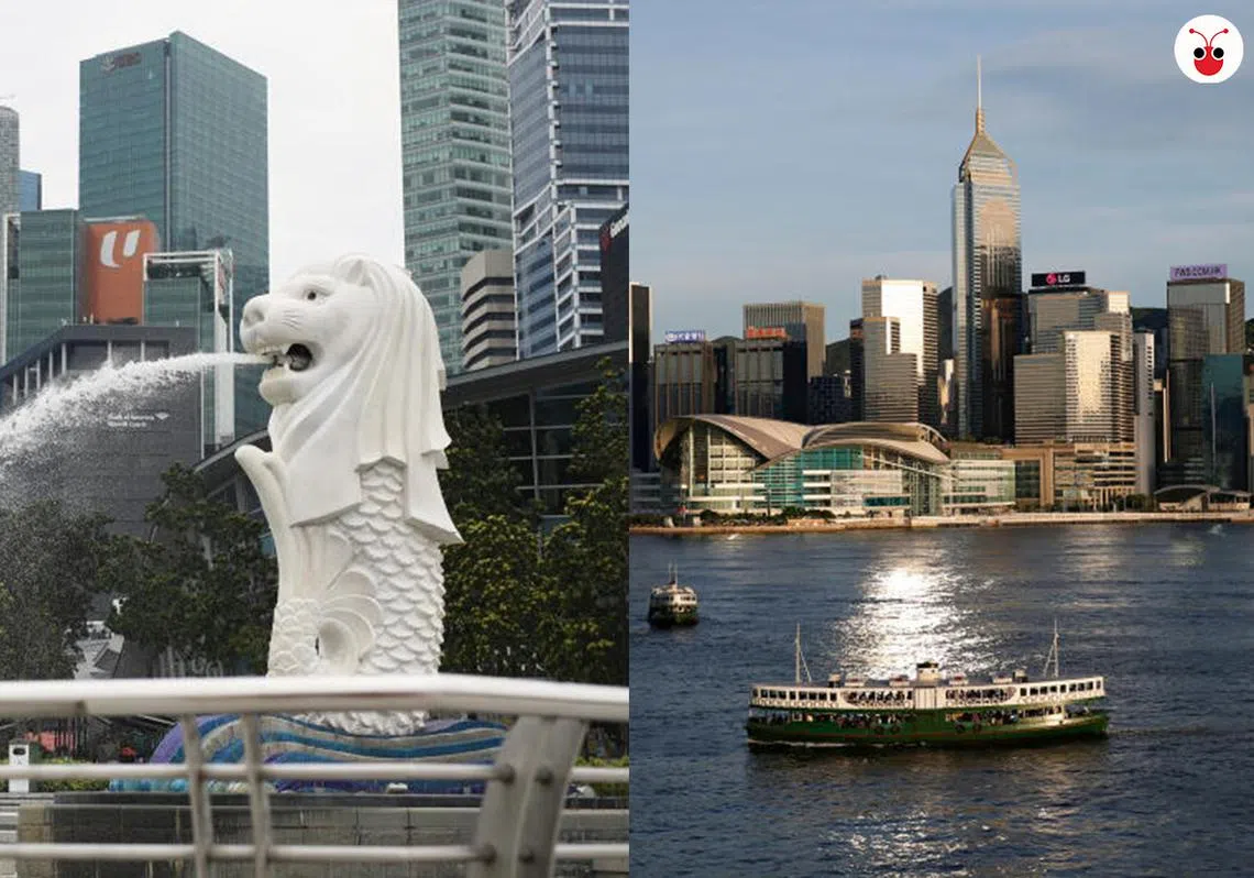 新加坡与香港定于5月26日启动航空泡泡，首两周每日只有单趟航班往返，每班最多200名乘客。两周后若一切顺利，将进一步探讨是否调整限额。（红蚂蚁制图）