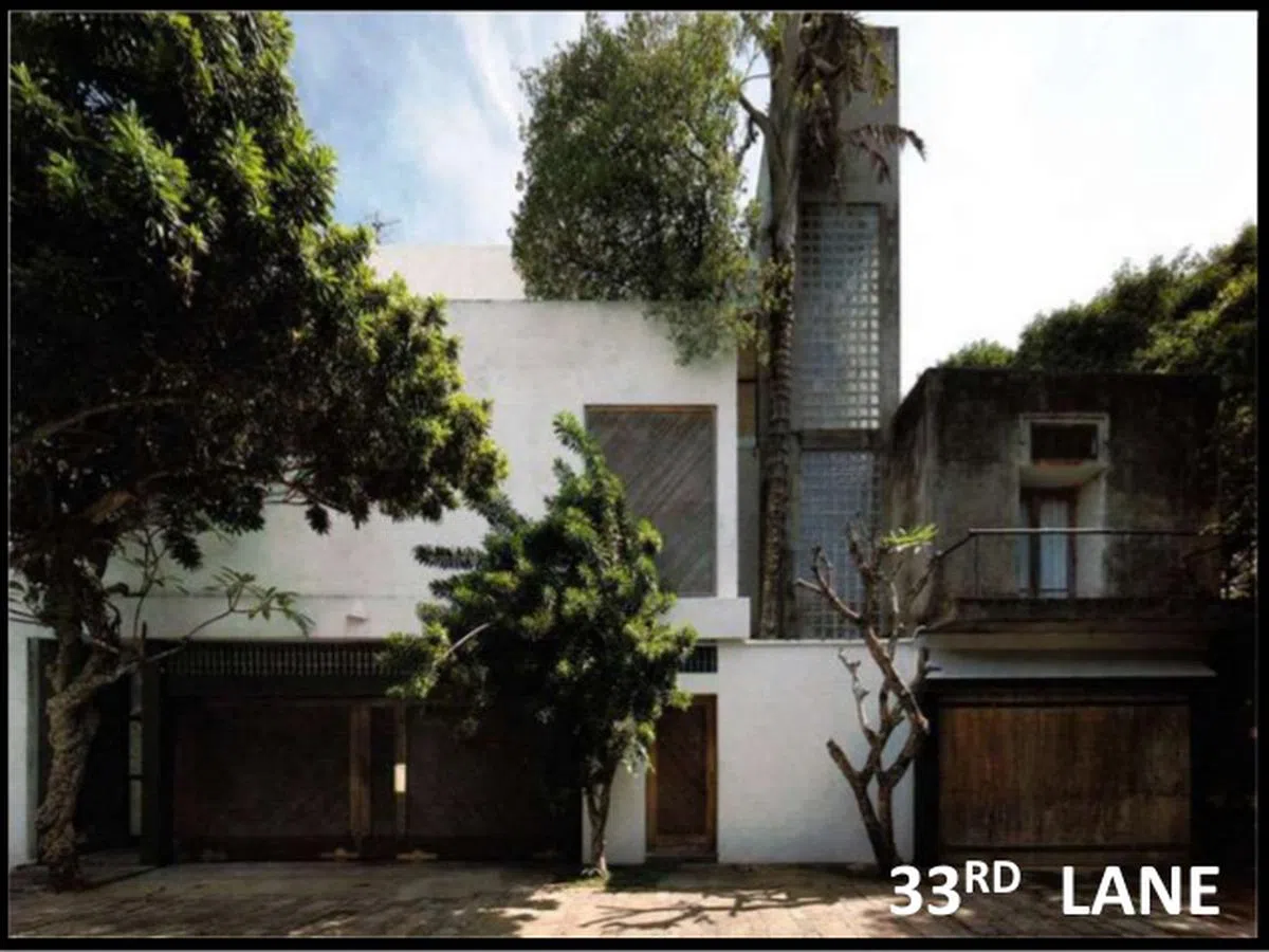  这间几乎被绿意包裹的住宅就是位于斯里兰卡的弗里·巴瓦第33巷房子，充满现代设计感的住宅。（互联网） 