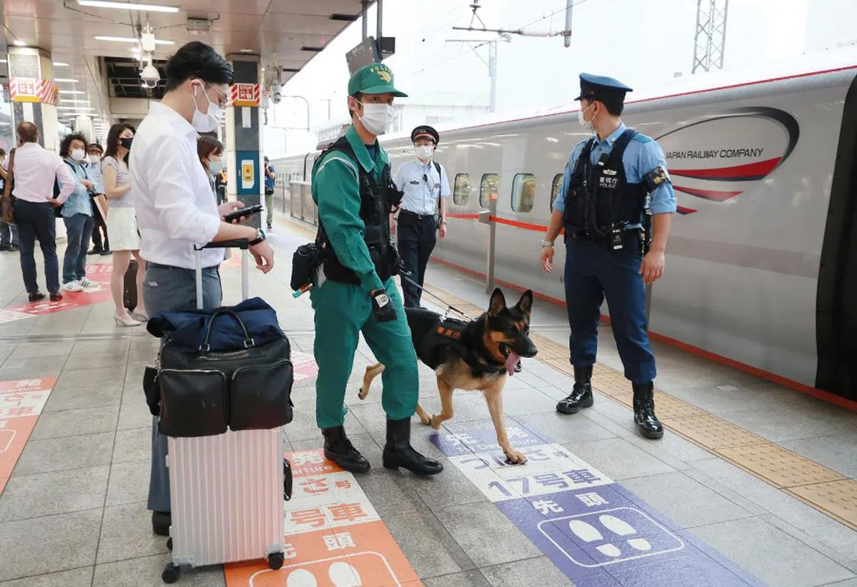 安倍国葬的16亿日元预算，警备费用就占据了一半。（法新社）