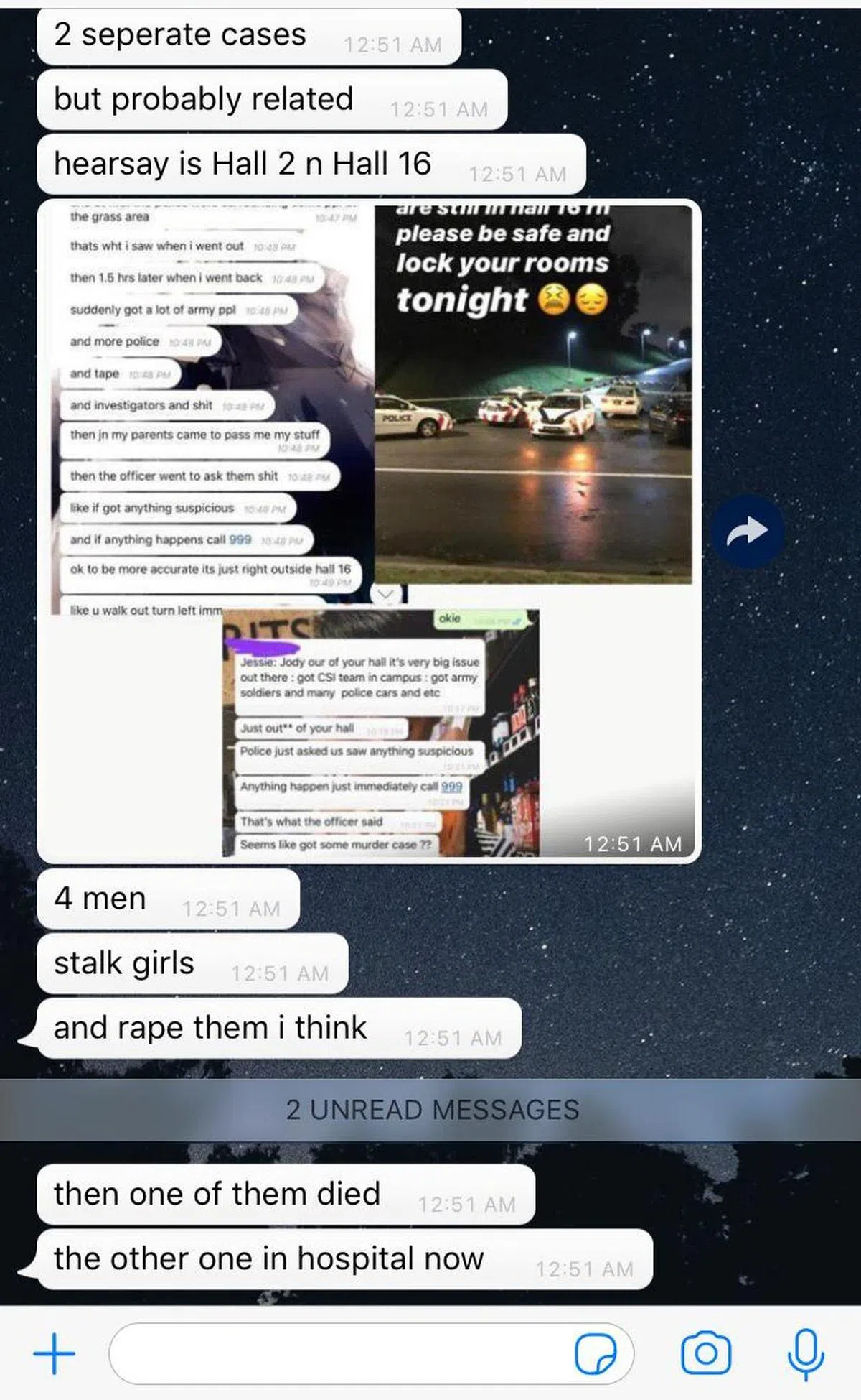  （南大学生提供） 