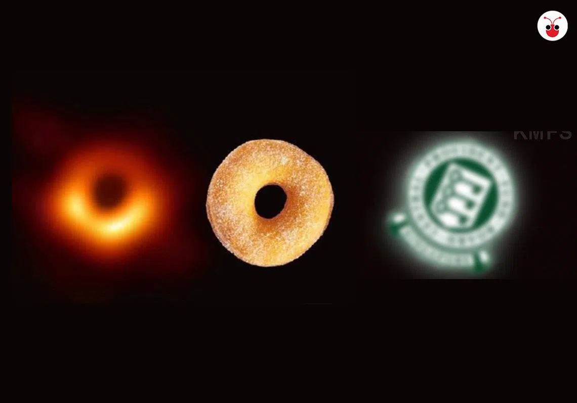 请找出图中的三个洞的共同点。