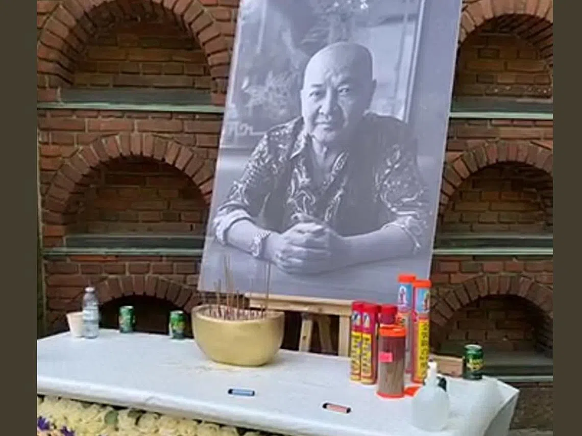 2020年4月初在丹麦过世“海南仔”陈通明，是新加坡的杀人通缉犯。（Jeffrey Tyk Scorpion Tan面簿）