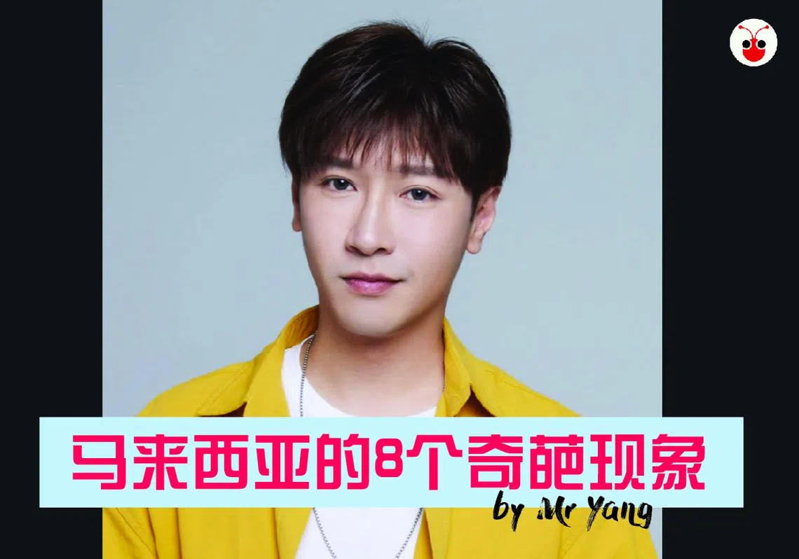 Mr Yang的大妈奇葩现象影片被网民炮轰。（陈姿潓制图）