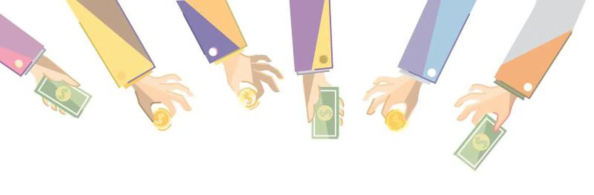 众筹示意图。（联合早报） 