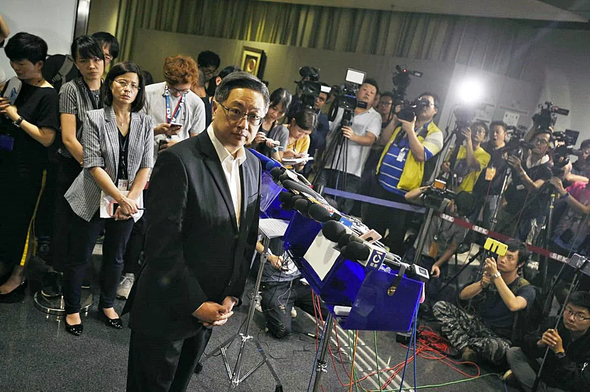  林郑月娥强调她对6月12日集会的立场和警务处处长卢伟聪（图）一致。（星岛日报） 