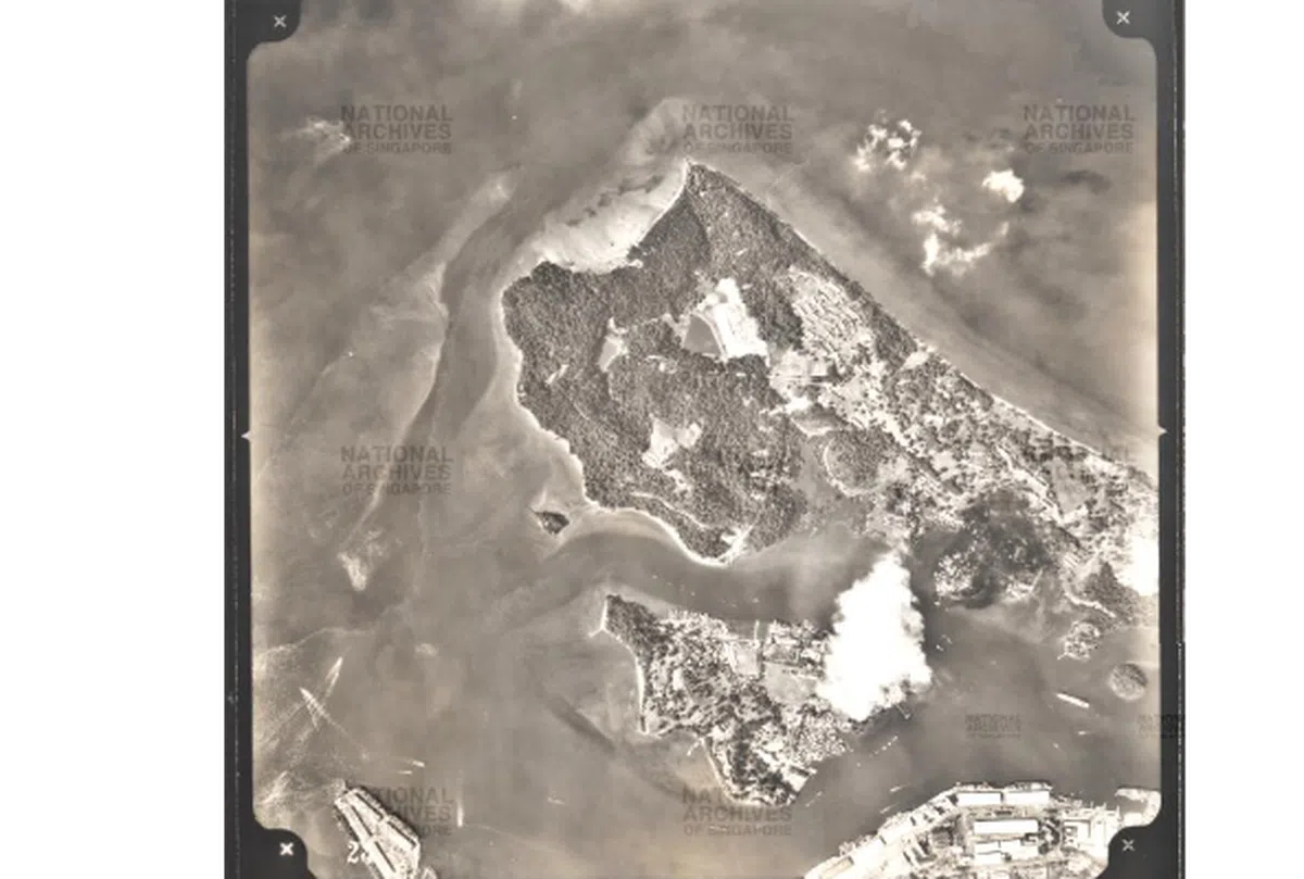  50年前的圣淘沙。（新加坡国家档案局） 