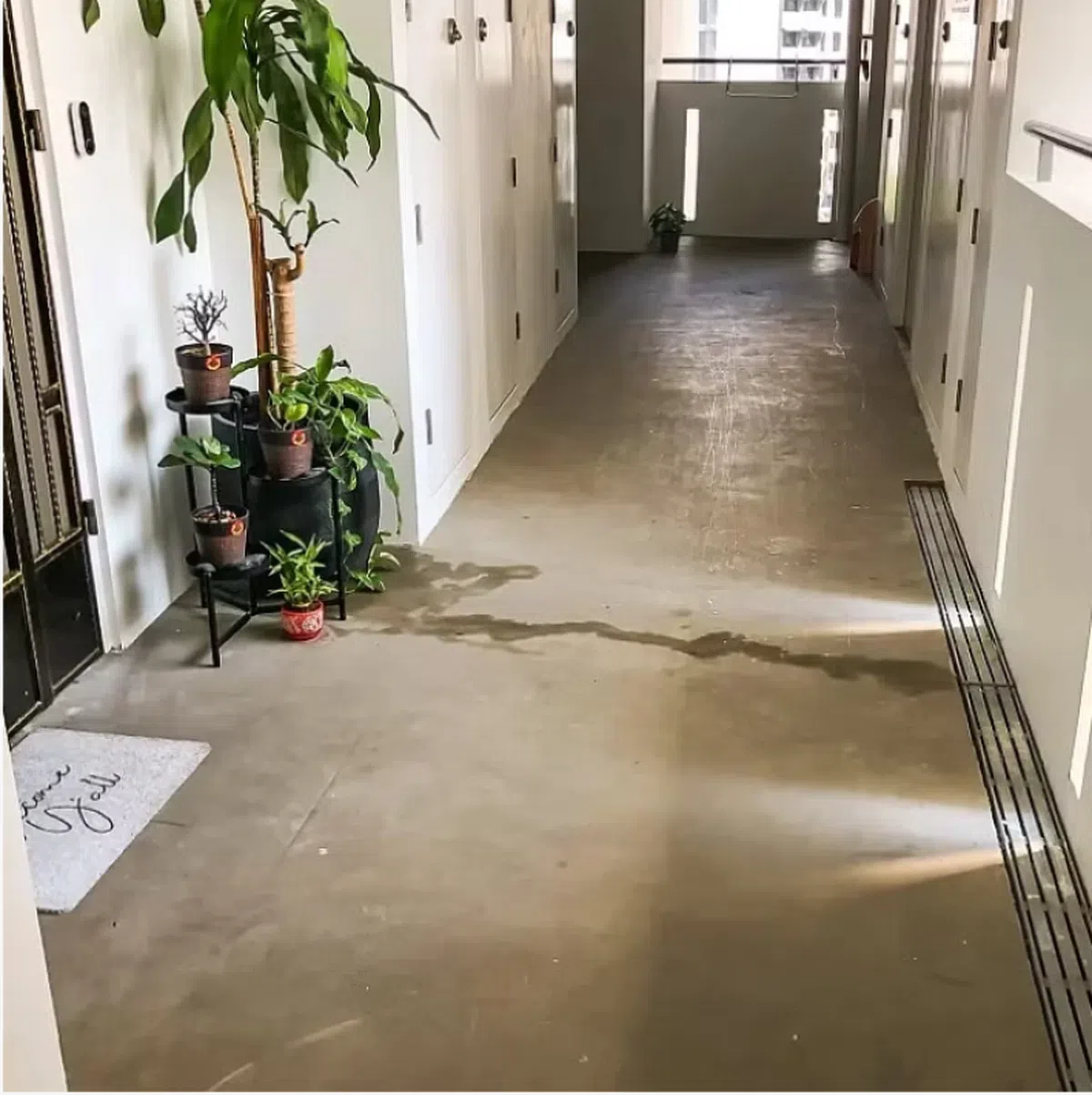 逃生路线。（Stacked）