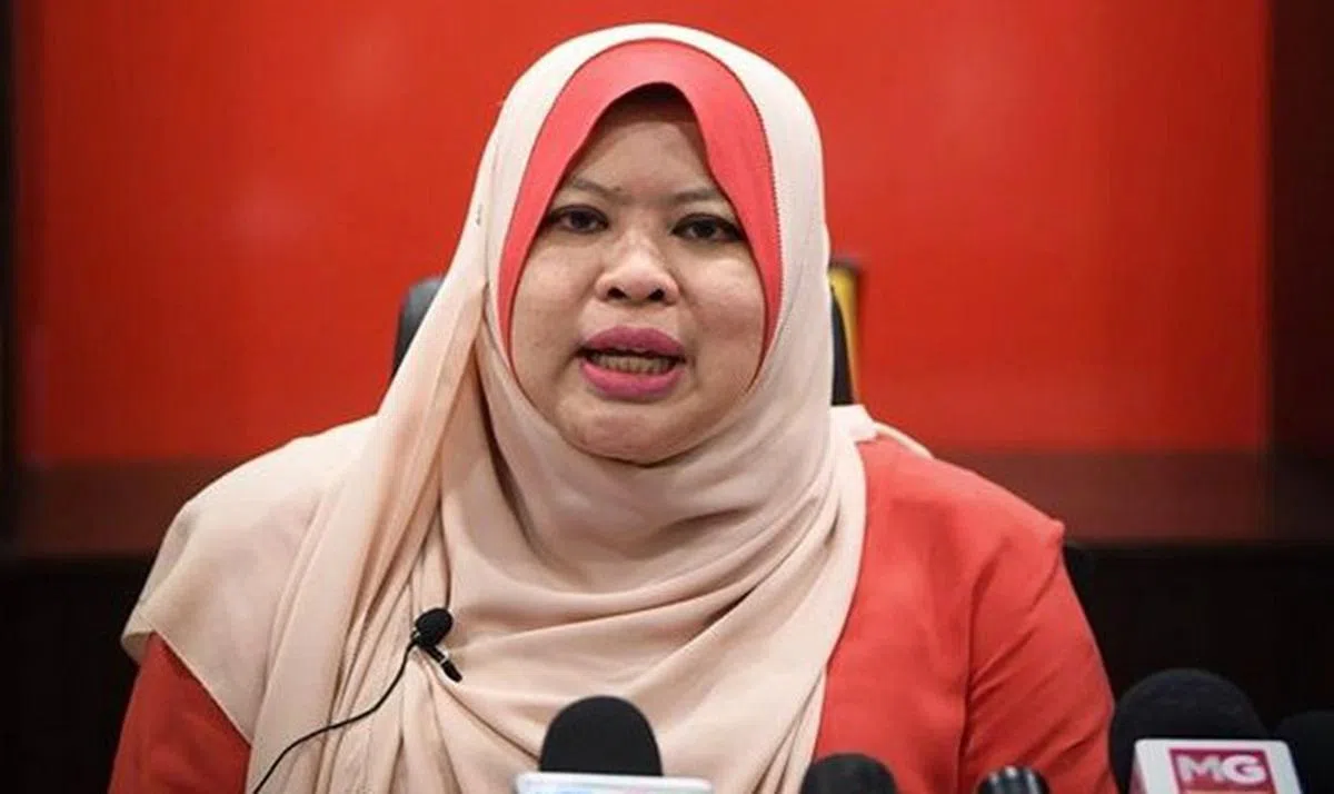  妇女部长丽娜哈仑。（联合日报） 