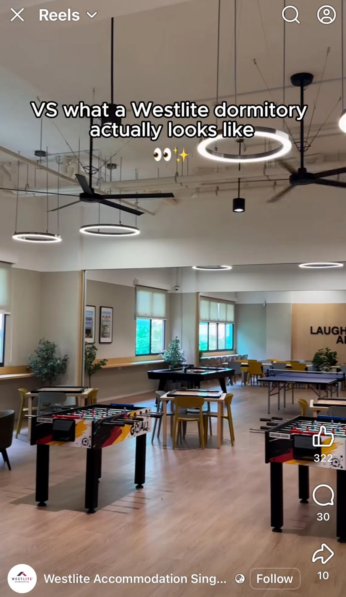 （西雅宿舍TikTok视频截图）