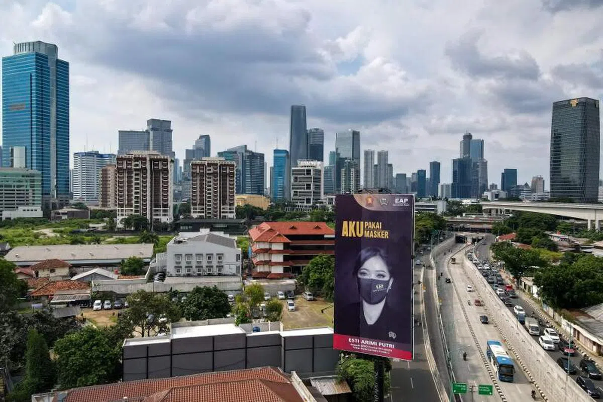 印度尼西亚雅加达。（法新社）