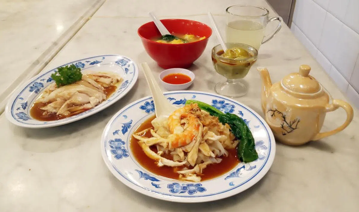  “李东记”怡保河粉。（联合晚报） 