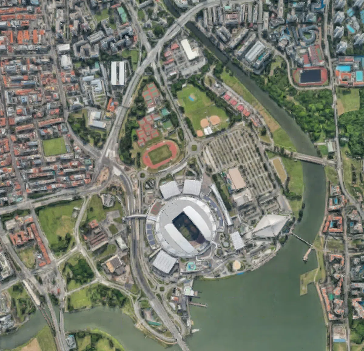  今天的加冷。（谷歌地图截图） 