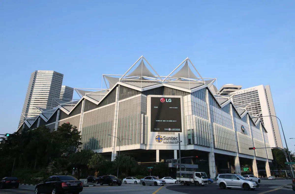 新达城国际会议与展览中心。（联合早报）