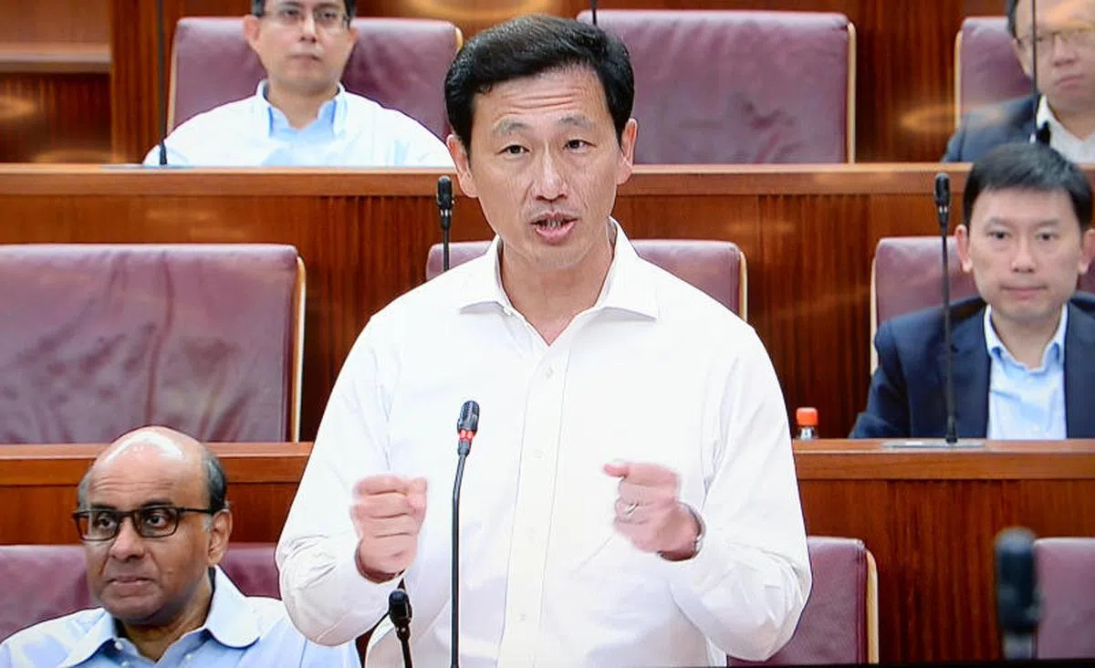  教育部长王乙康。（视频截图） 