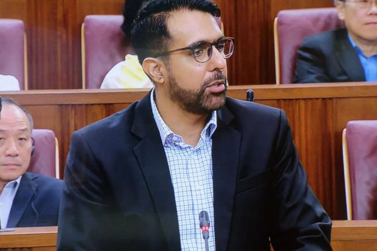  工人党秘书长毕丹星。（国会视频截图） 