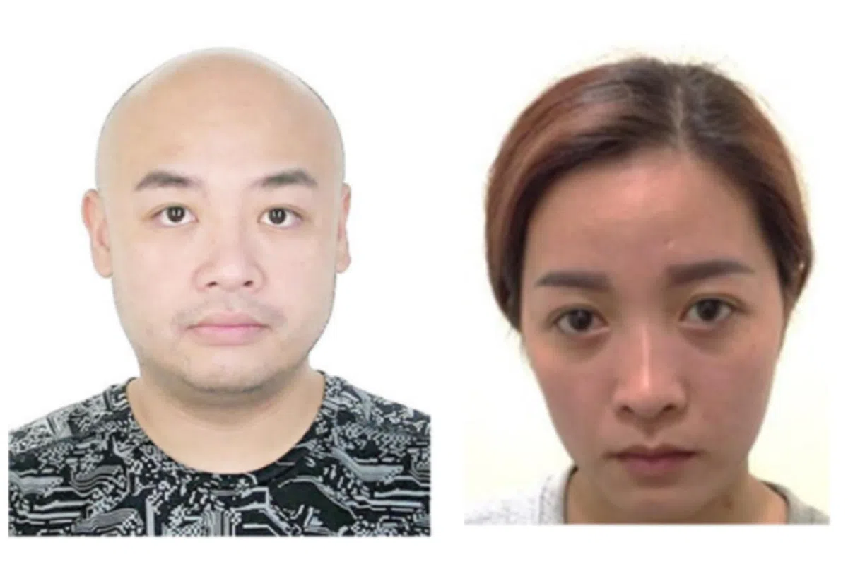  金正杰与胡氏碧巴。（联合晚报） 