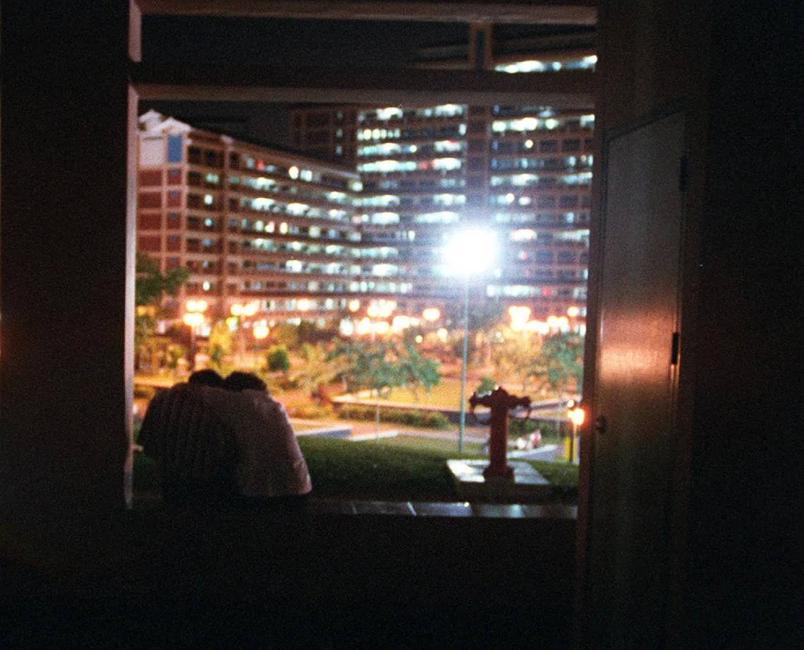 离婚，只为了一人拥有一间组屋。（互联网）