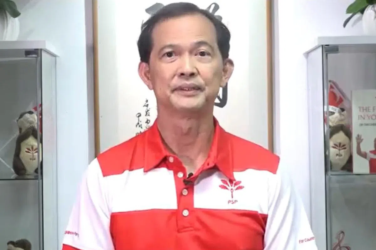 梁文辉当选为前进党的第三位秘书长。（新加坡前进党脸书视频截图）