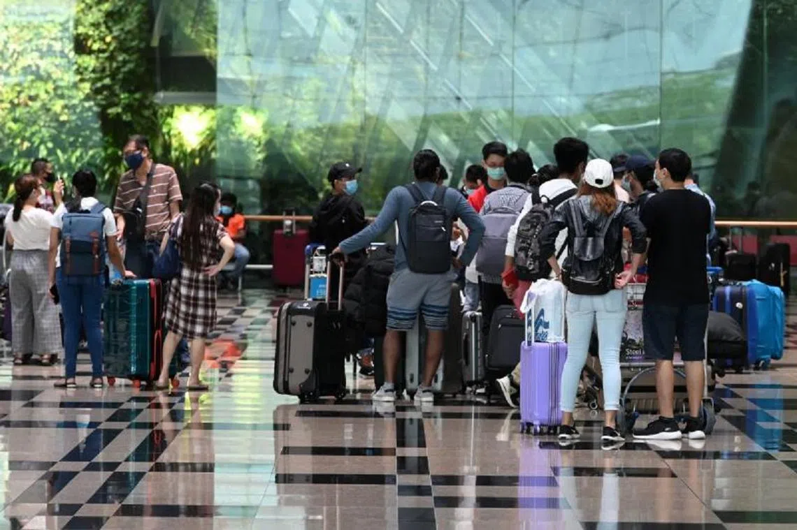 约85%的本地民众有意在解禁后的一年内出国“放风”。（法新社）