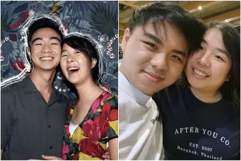 疫情之下，本地有不少像Lucas和Phoebe（左图）以及Joshua和Melissa（右图）的年轻伴侣选择不生娃。（海峡时报）