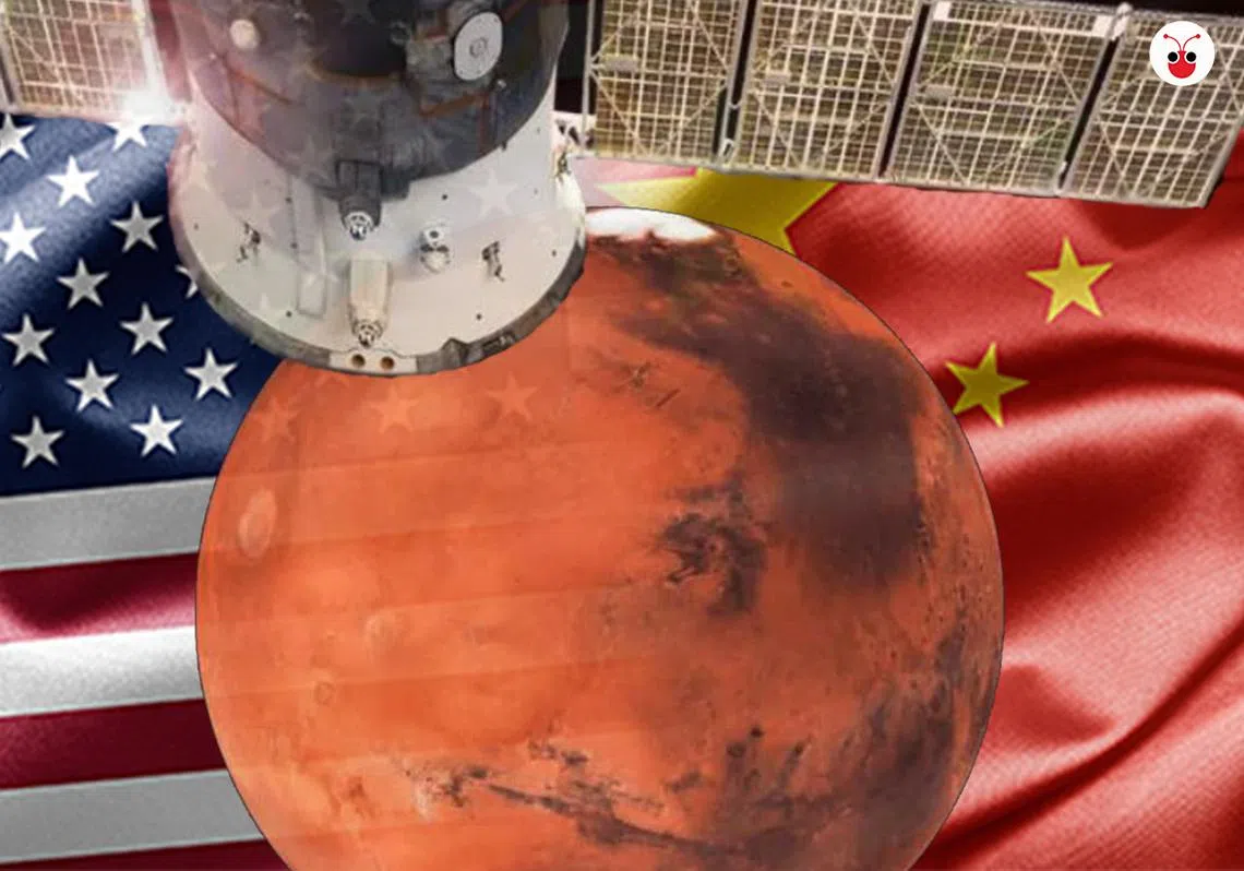 美国和西方多年来低估了中国的能力，以为它在科学科技的发展上，不善研创，只懂得抄袭盗取，以为只要加紧防范和切断合作，中国就会停滞下来，走不下去了。（红蚂蚁制图）