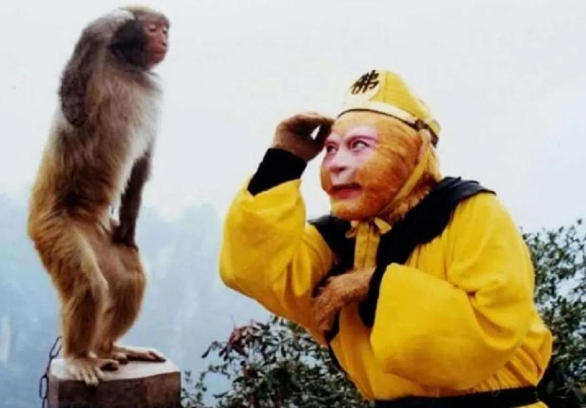 设计对白：“什么？俺老孙几时收了这些徒子徒孙？”（互联网）