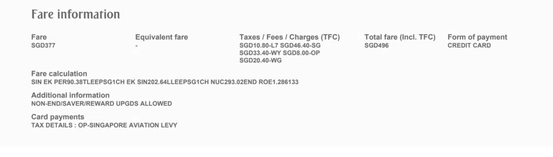 2026年3月从新加坡飞往澳大利亚珀斯的机票费用细节。