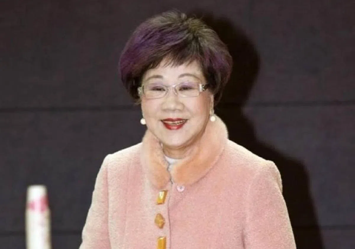  台湾的前副总统吕秀莲最近想竞选台北市长。（互联网） 