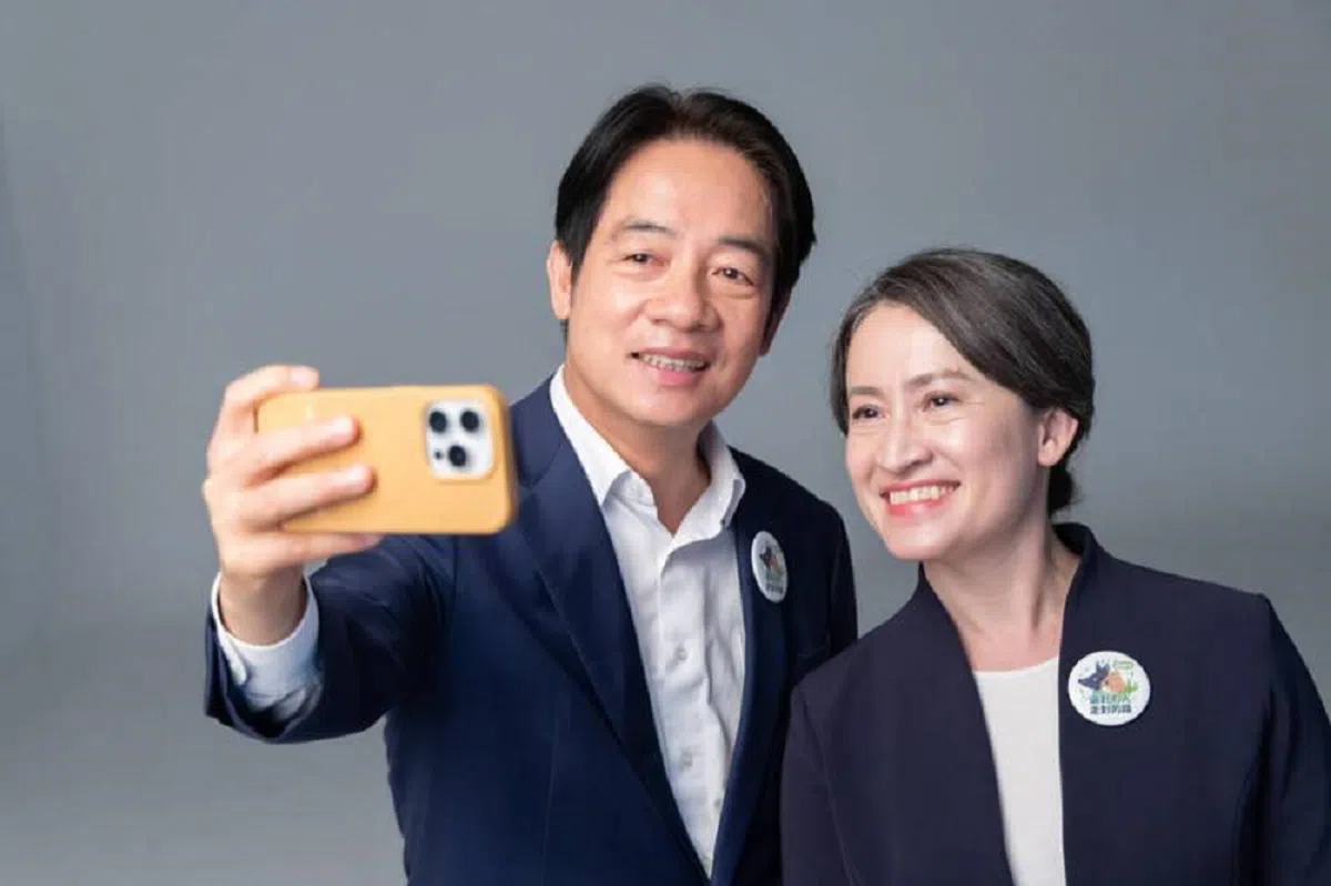 民进党参选组合：赖清德（左）和萧美琴。（自由时报）